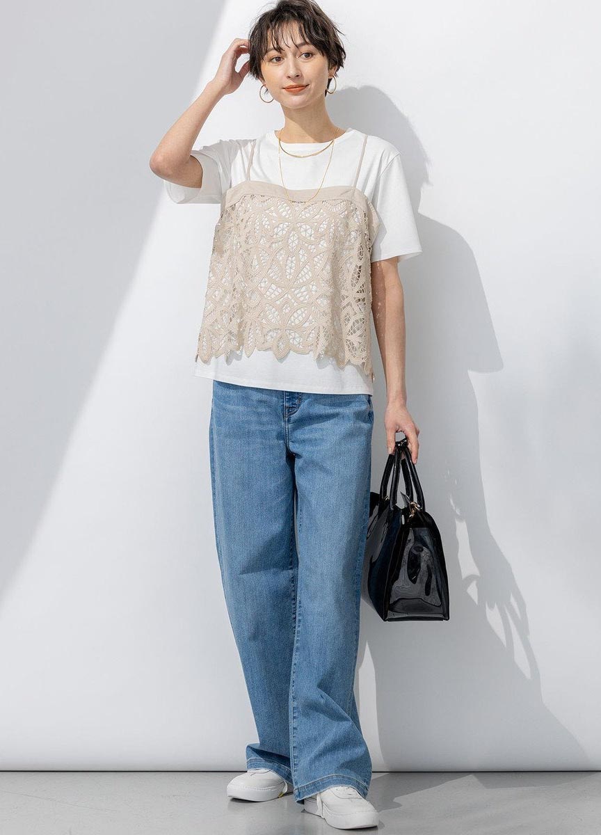 Summer Denim百搭直筒褲