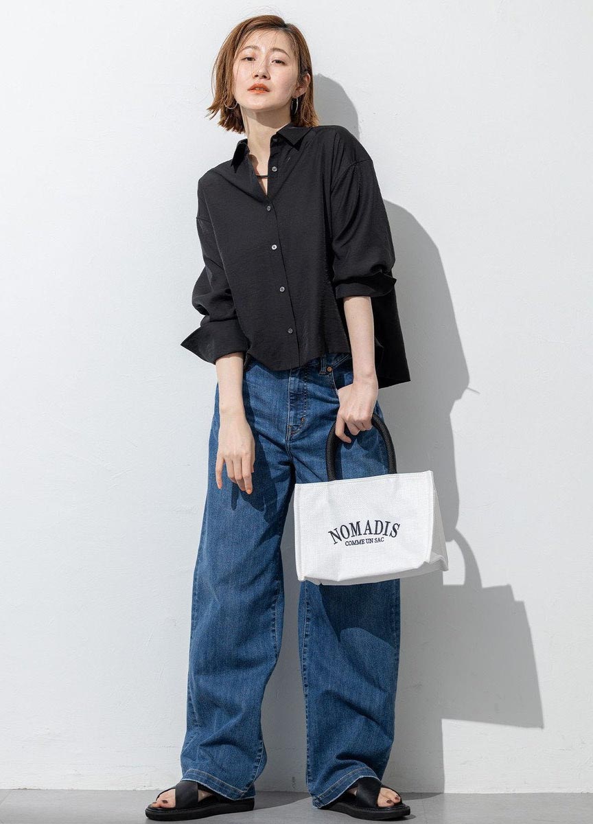 Summer Denim百搭直筒褲