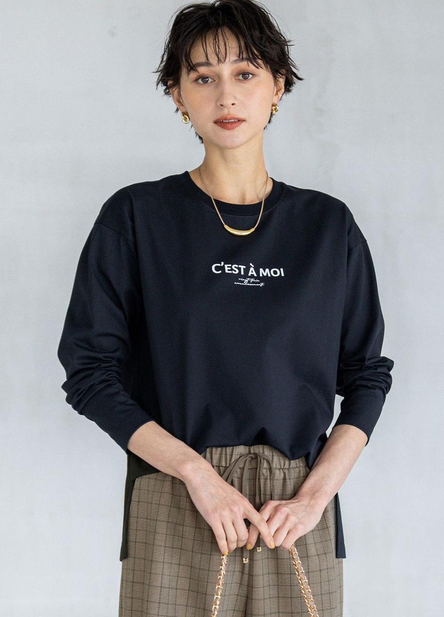 【預購商品】cest a moi Tee 哥德字體小字 (6/17-6/29)
