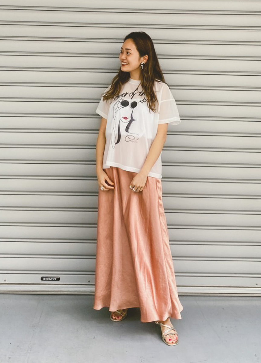 Grace Continental 藝術家聯名限量透感女孩T恤