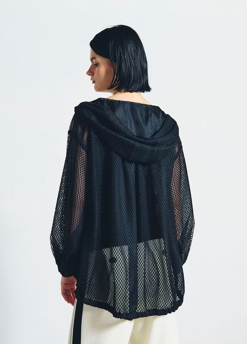 【預購商品】Class系列透明網狀連帽外套