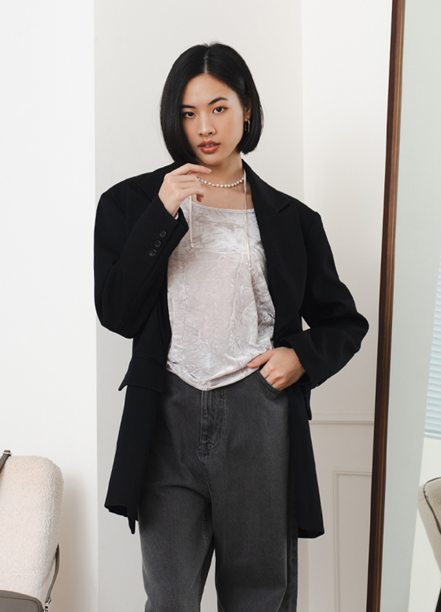 【預購商品】Class系列排扣西裝外套