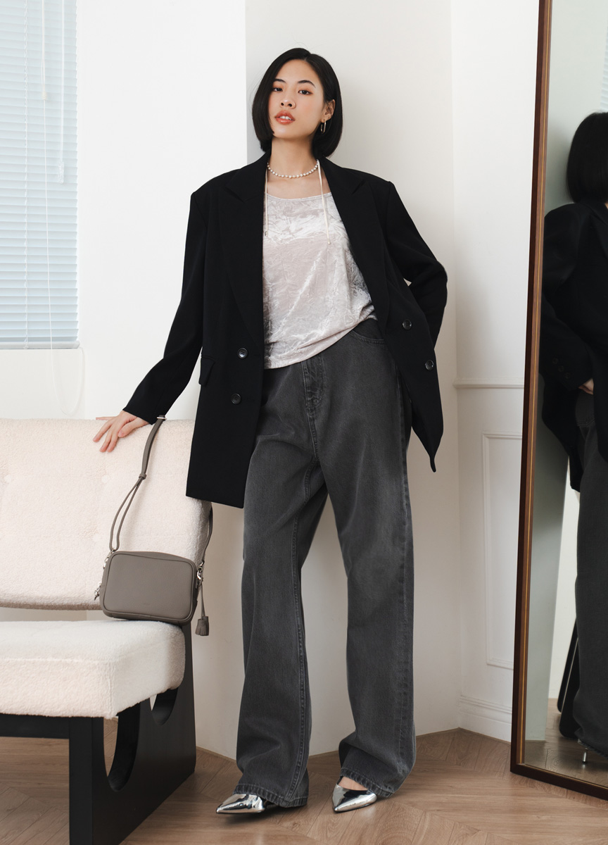 【預購商品】Class系列排扣西裝外套