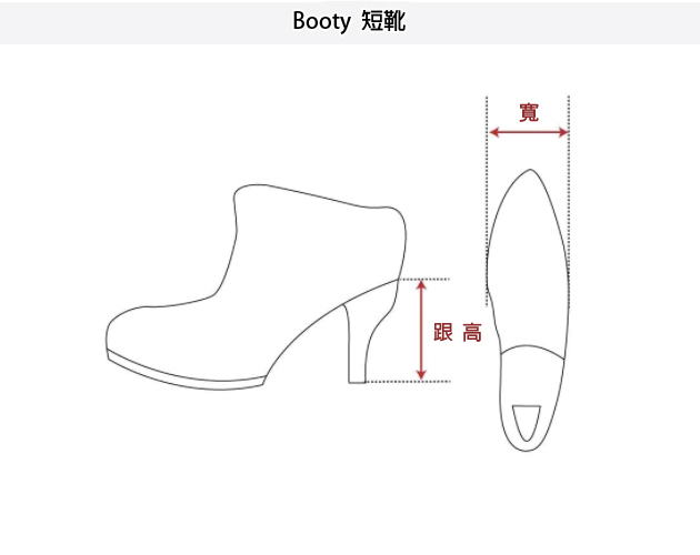 SIZE GUIDE 尺寸丈量對照表 18 短靴